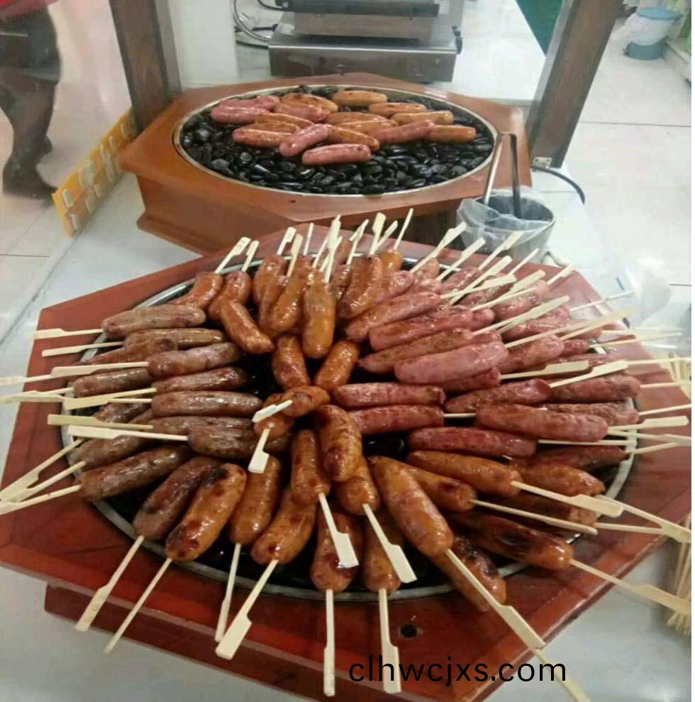 漢伯尅(ke)石鍋烤(kao)腸在廣州萬勝廣場倍受歡迎