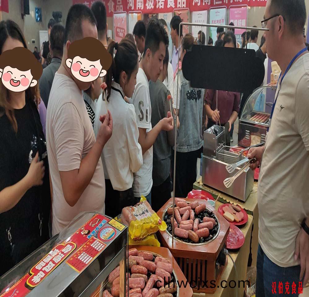漢伯尅石(shi)鍋烤腸菏澤活動(dong)現場